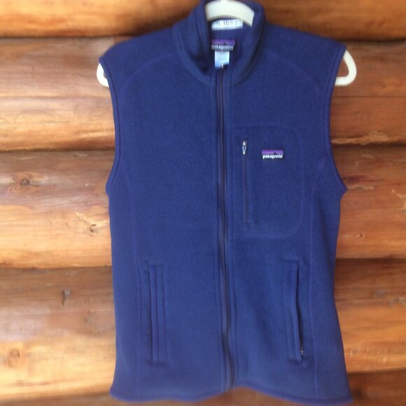 Patagonia Blue Mens Better Sweater® Outdoor Activewear Vest Size Small - Picture 1 of 6